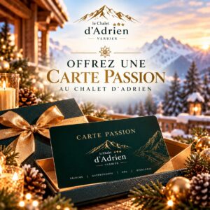 Carte cadeau Passion au Chalet d'Adrien