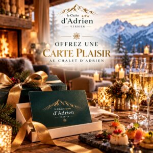 Carte cadeau Plaisir au Chalet d'Adrien