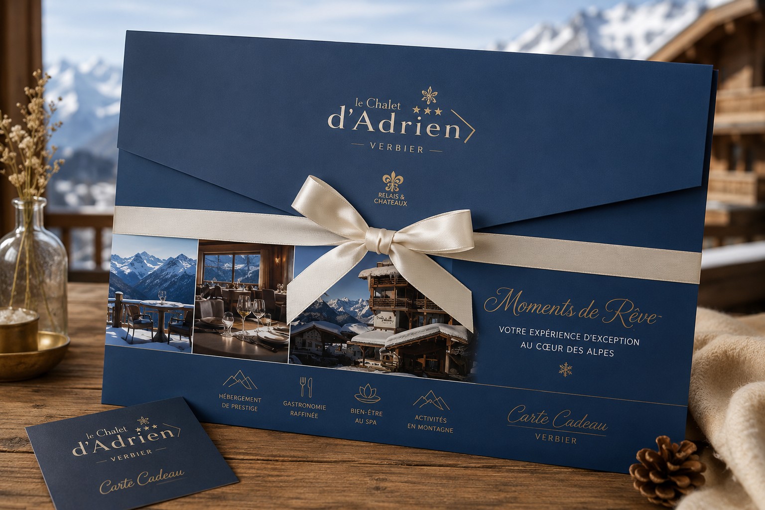 Carte cadeau Prestige au Chalet d'Adrien