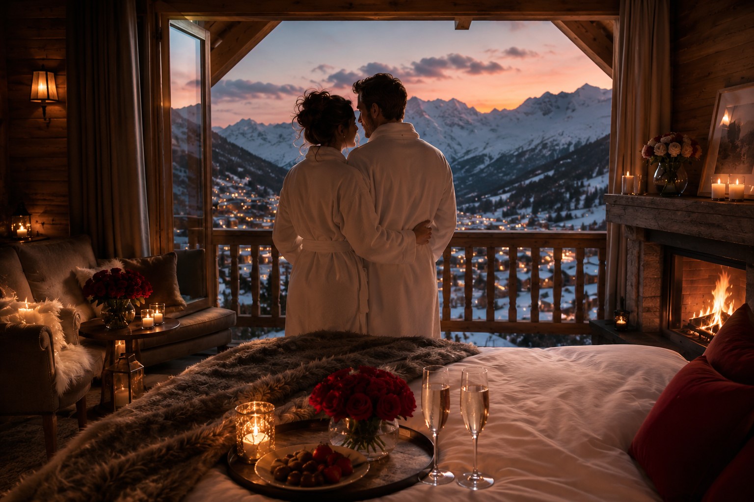 "Toi & Moi" en hiver avec diner au Grenier